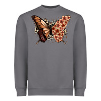 Storm melanin  butterfly Heavyweight Sweatshirt - Zillion Design Studio