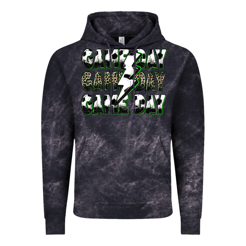 Game Day Game Day Soccer Lightning Bolt Vintage Hoodie by Zillion Design Studio | Teevron