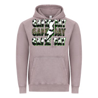 Vintage Zinc game day game day soccer lightning bolt Vintage Hoodie - Zillion Design Studio