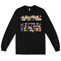 Black i love my job for all the little reasons Long Sleeve Tee - JahusDesignShop