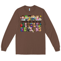 Chestnut i love my job for all the little reasons Long Sleeve Tee - JahusDesignShop