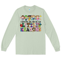 Matcha i love my job for all the little reasons Long Sleeve Tee - JahusDesignShop