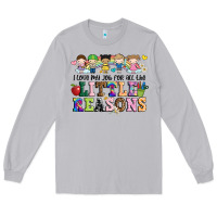 Moon Dust i love my job for all the little reasons Long Sleeve Tee - JahusDesignShop