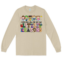 Mushroom i love my job for all the little reasons Long Sleeve Tee - JahusDesignShop