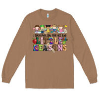 Toasted Coconut i love my job for all the little reasons Long Sleeve Tee - JahusDesignShop