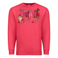 Cardinal but did you pray about it Premium Sweatshirt - MaliasSmallBusiness