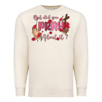 Sandshell but did you pray about it Premium Sweatshirt - MaliasSmallBusiness