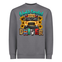 Storm worlds greatest school bus driver Heavyweight Sweatshirt - texasbilliewilder