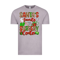 Vintage Zinc Santa's Favorite Surgery Center png sublimation de Vintage Tee - texasbilliewilder