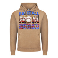 Vintage Coffee baseball mom squad Vintage Hoodie - texasbilliewilder