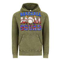 Vintage Olive baseball mom squad Vintage Hoodie - texasbilliewilder