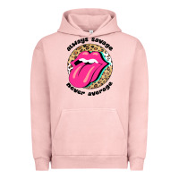 Pigment Salmon Always savage never average Urban Hoodie - Bettercallsaul