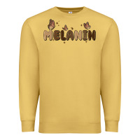 Antique Gold melanin Premium Sweatshirt - MaliasSmallBusiness