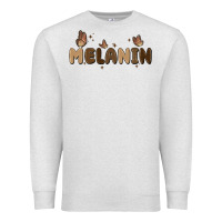 Oatmeal Heather melanin Premium Sweatshirt - MaliasSmallBusiness