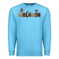Ocean Blue melanin Premium Sweatshirt - MaliasSmallBusiness