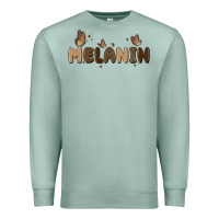 Seafoam melanin Premium Sweatshirt - MaliasSmallBusiness