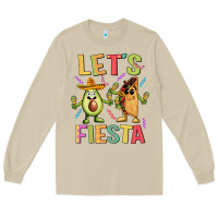 Mushroom let's fiesta taco Long Sleeve Tee - JahusDesignShop
