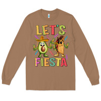 Toasted Coconut let's fiesta taco Long Sleeve Tee - JahusDesignShop