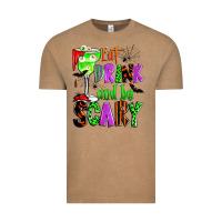 Vintage Coffee eat drink and be scary Vintage Tee - Zillion Design Studio