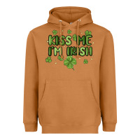 Meerkat kiss me i'm irish Heavyweight Hoodie - MaliasSmallBusiness