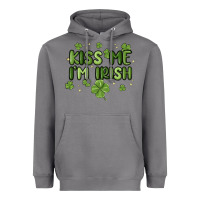 Kiss Me I'm Irish Heavyweight Hoodie | Teevron
