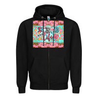 Black scrub life tumbler Zipper Hoodie - BundleAndBundleShop