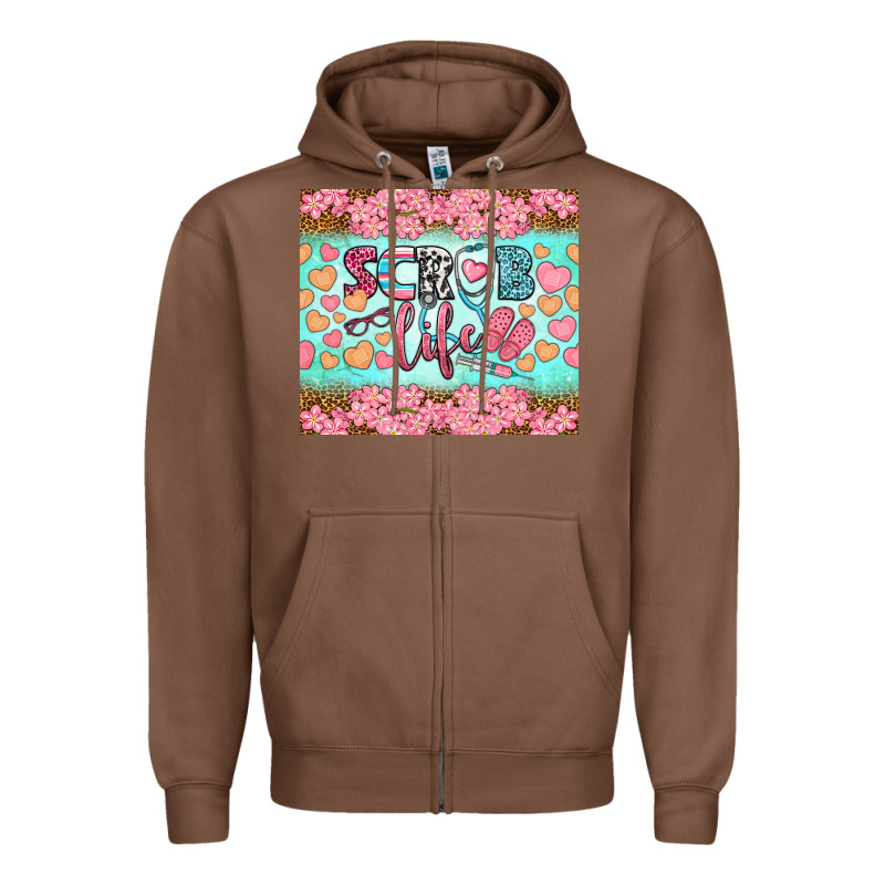 Scrub Life Tumbler Zipper Hoodie by BundleAndBundleShop | Teevron