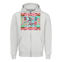 Dove Grey scrub life tumbler Zipper Hoodie - BundleAndBundleShop