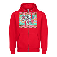 Red scrub life tumbler Zipper Hoodie - BundleAndBundleShop