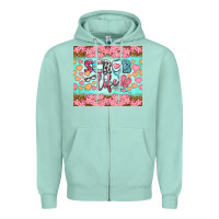Seafoam scrub life tumbler Zipper Hoodie - BundleAndBundleShop
