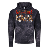 Cloud Black baseball nana with leopard Vintage Hoodie - texasbilliewilder