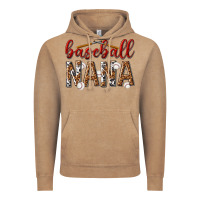 Vintage Coffee baseball nana with leopard Vintage Hoodie - texasbilliewilder