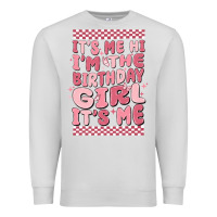 Dove Grey its me hi im the birthday girl its me Premium Sweatshirt - MaliasSmallBusiness