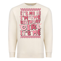 Sandshell its me hi im the birthday girl its me Premium Sweatshirt - MaliasSmallBusiness