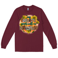 Burgundy my favorite people call me mawmaw Long Sleeve Tee - AdoDesignShop