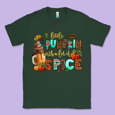 Little Pumpkin With A Lot Of Spice Classic Tee Designed By Adodesignshop