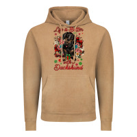 Christmas Life Is Better With A Dachshund Vintage Hoodie | Teevron