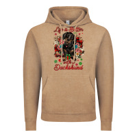 Vintage Coffee Christmas life is better with a dachshund Vintage Hoodie - JahusDesignShop