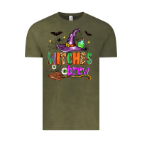 Vintage Olive witches brew Vintage Tee - Zillion Design Studio