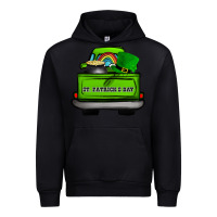Black St Patrick's Day Truck Urban Hoodie - Bettercallsaul