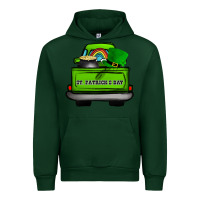 Forest Green St Patrick's Day Truck Urban Hoodie - Bettercallsaul