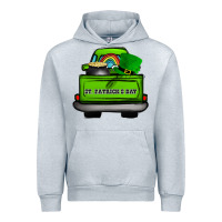 Heather Grey St Patrick's Day Truck Urban Hoodie - Bettercallsaul