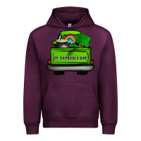 Mauve Wine St Patrick's Day Truck Urban Hoodie - Bettercallsaul