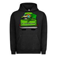 Pigment Black St Patrick's Day Truck Urban Hoodie - Bettercallsaul