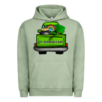 Pigment Oil Green St Patrick's Day Truck Urban Hoodie - Bettercallsaul
