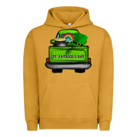 Pigment Peanut Butter St Patrick's Day Truck Urban Hoodie - Bettercallsaul