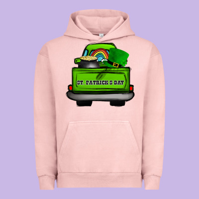 St Patrick's Day Truck Urban Hoodie Designed By Bettercallsaul