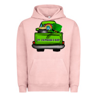 Pigment Salmon St Patrick's Day Truck Urban Hoodie - Bettercallsaul