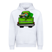White St Patrick's Day Truck Urban Hoodie - Bettercallsaul