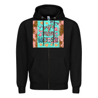 Black wife mom nurse tumbler Zipper Hoodie - BundleAndBundleShop